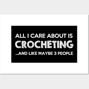 crocheting Posters and Art